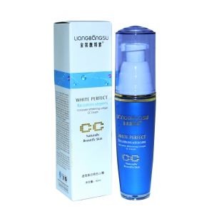 商城正品 新品特价靓邦素金装遮瑕美白绝色CC霜 40ml  隔离