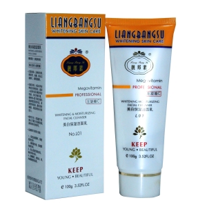 商城正品 促销特价 靓邦素左旋维C美白保湿洁面乳100ml 洗面奶