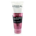 欧莱雅肌底透白竹炭净透洁面乳100ml去角质收缩毛孔洗面奶