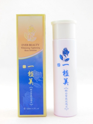 一植美 晰白紧致玫瑰水120ML 保湿美白收缩毛孔 化妆水/爽肤水